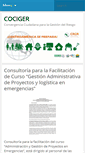 Mobile Screenshot of cociger.org