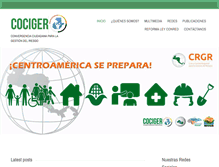 Tablet Screenshot of cociger.org